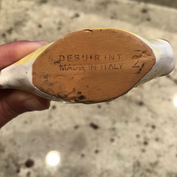 Hand painted Italy fish napkin rings - Picture 5 of 5